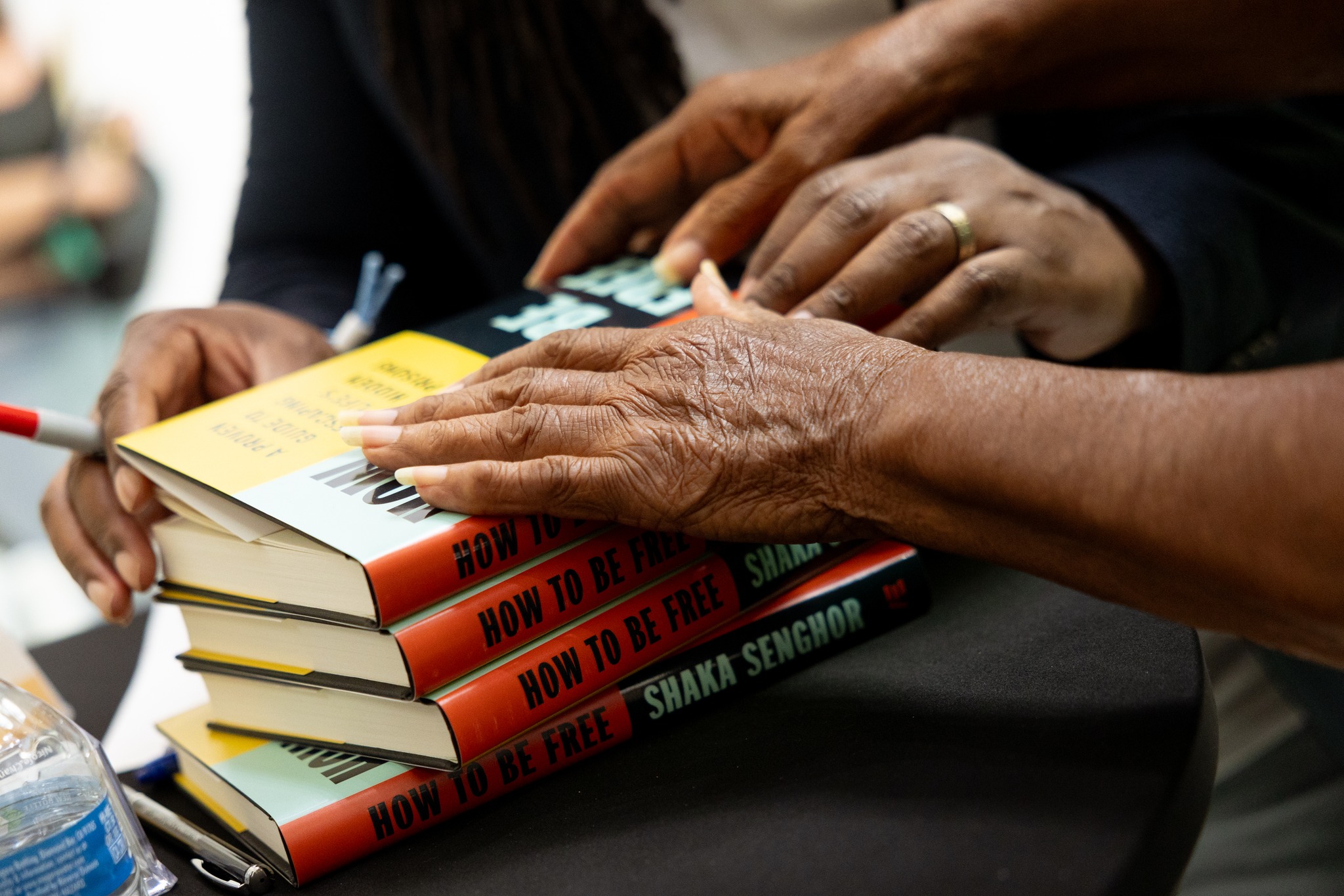 500 copies of How to Be Free donated to the Art Saves Lives Foundation