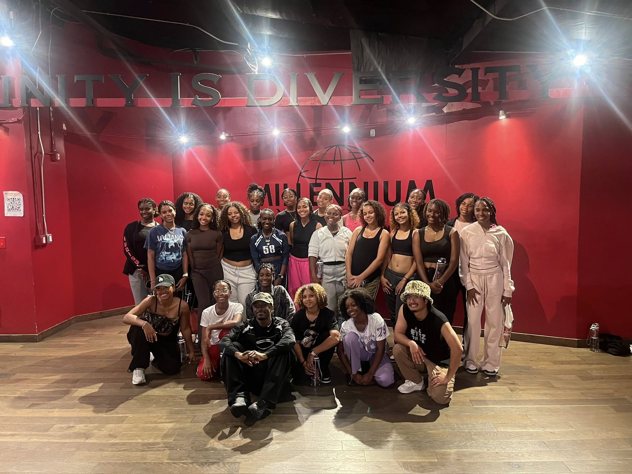 Jay Mills teaching choreography