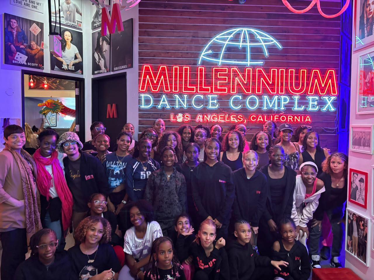 St. Maarten students at Millennium Dance Complex